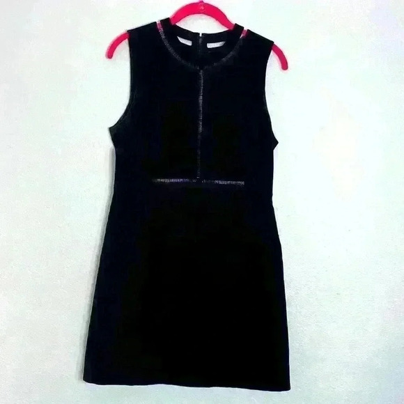 Alexander Wang Ladder Trim Black Dress - Picture 3 of 6
